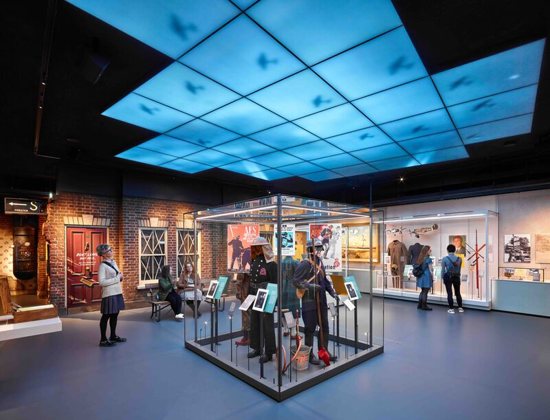 Dannatt, Johnson Architects LLP — The Holocaust Gallery, Imperial War Museum
